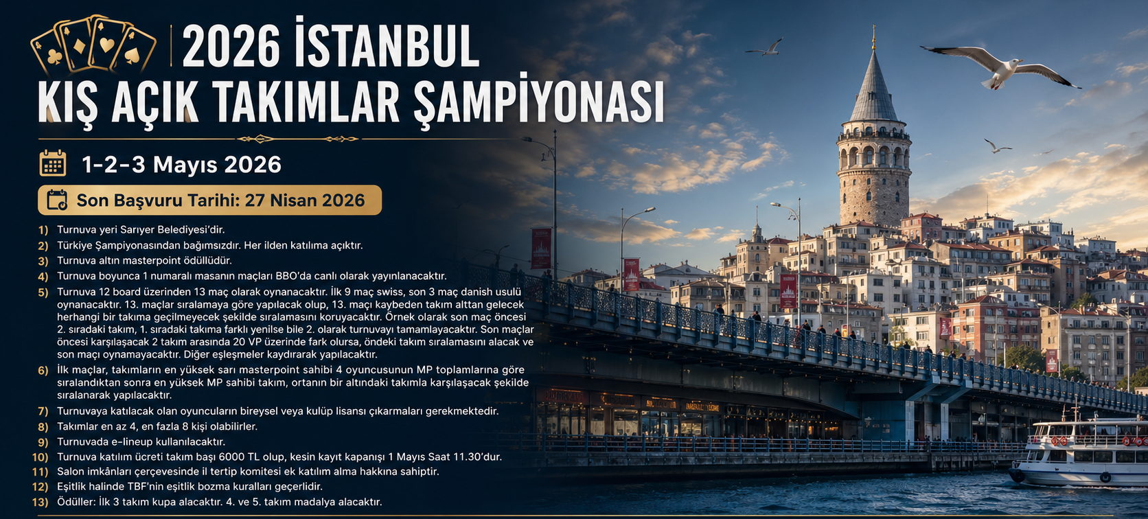 2026 İstanbul Kış Açık Takımlar Şampiyonası